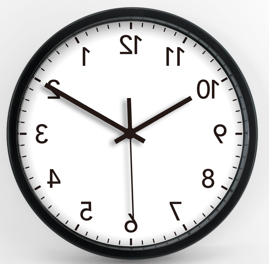 Atractivo Atemporal con el Elegante reloj en sentido antihorario para