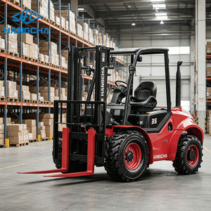 Chariot élévateur diesel tout-terrain Hangcha 3,5t série X 4x4, le plus vendu, robuste, avec garantie moteur <span class=keywords><strong>de</strong></span> 2 ans - Product Image 4