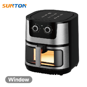 SUNTON OEM custom high quality visual smart household hotel stainless steel air <b>fryer</b> french fries <b>machine</b> - Product Image 1