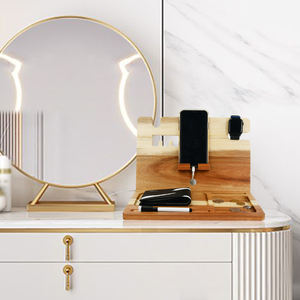 Youlike Acacia Wood Estaciones de acoplamiento Android portátiles Múltiples monitores Displaylink Vehículo enchufable - Product Image 5