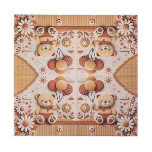 Bear Napkins 330mm Square Printed Cartoon Design For Birthday Party Tableware - Product Image 4