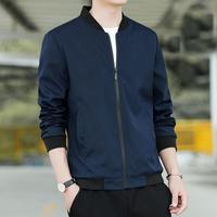 Veste universitaire personnalisable pour homme, style décontracté coréen, en cuir PU, personnalisation directe d'usine