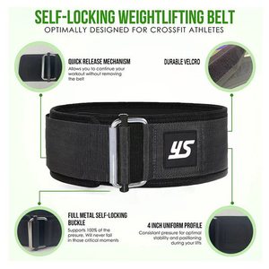 Cintura da Palestra in Neoprene per Sollevamento Pesi, Supporto Lombare, Autobloccante, Impermeabile, Morbida e Traspirante, Prezzo di Fabbrica - Product Image 4