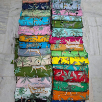 Kain Katun Batik Jacquard Buatan Tangan 60x60 Cambric Ringan Bernapas Kain Dicuci Untuk Gaun Rok Tas Sofa Bantal Setelan Anak Perempuan