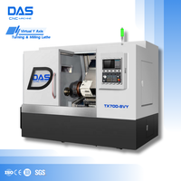 Centre de tournage CNC à tourelle servo DAS TX700-8VY, machine de tournage de métaux de haute précision