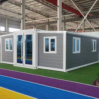 Maisons préfabriquées prêtes à l'emploi, maison conteneur extensible 20 pieds, cuisine respirante, atelier, mini-maison pliable, hôtel, garantie 1 an
