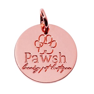 Gioielli unici di moda medagliette per cani personalizzate ciondolo per cani di piccola taglia Hip Hop - Product Image 1