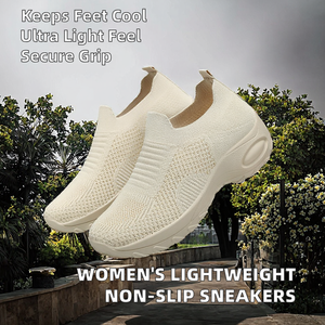 Zapatos Deportivos Casuales para Mujer, Estilo Coreano 2025, Ligeros, Transpirables, Antideslizantes, con Suela Acolchada, para Verano y Otoño, Venta al Por Mayor - Product Image 1