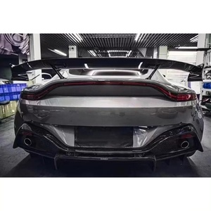 Alettone Posteriore in Fibra di Carbonio Stile F1 per <span class=keywords><strong>Aston</strong></span> <span class=keywords><strong>Martin</strong></span> Vantage, Spoiler Posteriore in Fibra di Carbonio, Kit Carrozzeria - Product Image 4