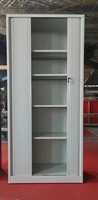 Fournisseur d'usine Porte à enroulement métallique Armoire de classement en acier pour bureau Armoire tambour Serrure à clé pour chambre à coucher École Gymnase