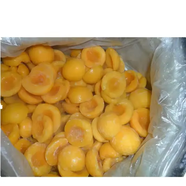 manufacturers direct selling Sweet High moisture Organic No additions Frozen yellow peaches