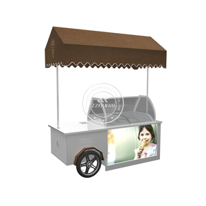 Carrito <span class=keywords><strong>de</strong></span> Helados Móvil con Congelador, Totalmente Equipado, Remolque <span class=keywords><strong>de</strong></span> Venta <span class=keywords><strong>de</strong></span> Helados para Negocios <span class=keywords><strong>de</strong></span> Comida Callejera - Product Image 4
