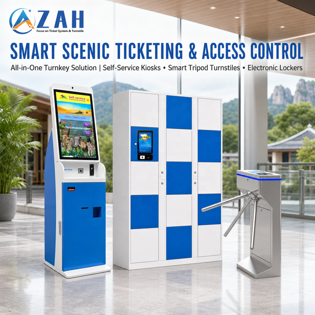 Scenic Area Heritage Site Ticketing Admission System QR Code E-Ticket  Anti-Passback Gate Control Multi-Site Dashboard