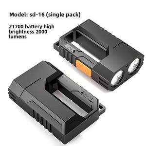 USB có thể sạc lại 4000mAh LED EDC Torch IP55 không thấm nước cắm trại đèn lồng 2000 + lumens Hợp kim nhôm ngoài trời SOS chế độ - Product Image 2