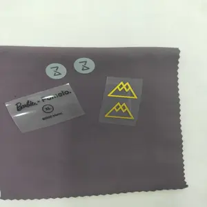 주문 인쇄 로고 연약한 고무 헝겊 조각 Tpu 실리콘 열전달 실리콘 비닐 Labelsilicon 열전달