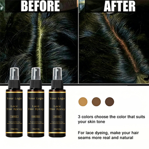 Pegamento para Pelucas con Logotipo Personalizado, Cera Impermeable en Barra, Spray Fijador, Aceite para el Crecimiento del Cabello, Spray Tinte para Encaje, Mousse, Kit de Instalación de Pelucas - Product Image 5