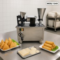 Machine à empanadas et raviolis automatique haute performance 110 V/220 V, grande taille 12 cm/15 cm, pour la fabrication de samosas et de raviolis feuille
