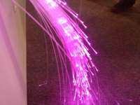 Luces led de fibra óptica de alta calidad, 1mm, cable óptico de plástico brillante para iluminación y decoración