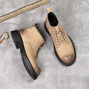 Zapatos de Cuero Calado - Zapatos Brogue de Plataforma para Hombre de Cuero Genuino con Suela Gruesa - Zapatos Casuales Transpirables para Hombre - Product Image 6