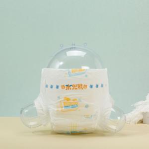 Venta caliente ultrafino perforado transpirable suave bebé pañales <span class=keywords><strong>de</strong></span> etiqueta privada desechable al por mayor pañal en China - Product Image 2