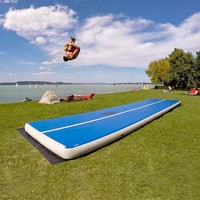 Tapis de gymnastique gonflable Airtrack pas cher de 3m, 4m, 5m, 6m, 8m, 10m, 12m, 15m pour la gymnastique
