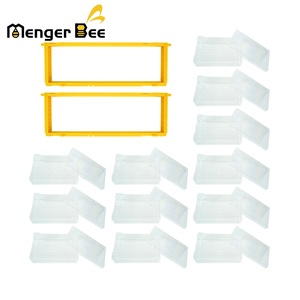 Juego Completo de Herramientas para Apicultura Menger Bee Mejorado - Nueva Caja Transparente de PET para Miel en Forma de Panal, 8 Piezas, Langstroth - Product Image 6