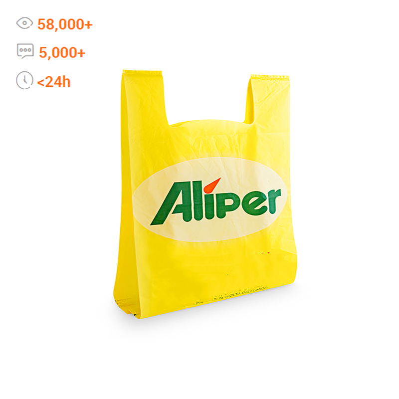 Eco Friendly ALDI Plastic Bags Durable Biodegradable