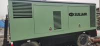 Compresseur d'air à vis mobile diesel Sullair 1200 XXH 1200CFM 30bar d'occasion pour appareil de forage