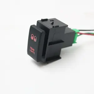 Interruptor de botão com led, com kit de fio de conector, interruptor liga-desligamento, substituição para carro 35*20mm