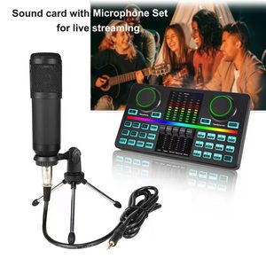 Microphone à condensateur BM900 pour YouTubeurs <span class=keywords><strong>pas</strong></span> <span class=keywords><strong>cher</strong></span>, pour chanter, <span class=keywords><strong>kit</strong></span> complet avec carte son - Product Image 4