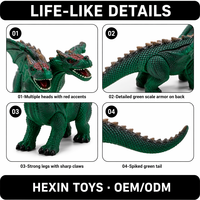 Modèle de dragon en PVC noir, 15x4x9cm, jouet pour enfants, accessoire éducatif, décoration de bureau pour enfants, jouet de table, accessoire de décoration