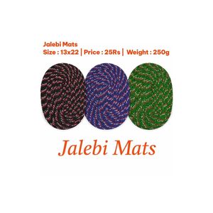 Jalebi 13x22 Inch Anti-Slip Door <b>Mat</b> Soft Polyester Floor <b>Mat</b> Half Circle for Home Hotel <b>Bathroom</b> Christmas Coiled Door <b>Mat</b> - Product Image 2