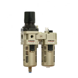 XMC HAC4010-04 G1/2 ''alluminio pressofusione FRL filtro pneumatico regolatore di pressione dell'aria per saldatrici - Product Image 1