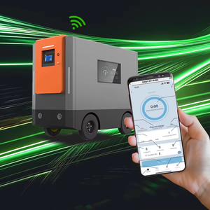 Nouvelle station de recharge rapide pour véhicules électriques 80 kW DC, CCS1 CCS2, 90 kWh, robot de stockage d'énergie mobile empilable - Product Image 1