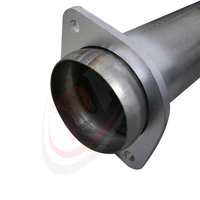 Downpipe Knalpot Baja Anti Karat 4 inci, Pemasangan Mudah untuk Ford Powerstroke 6.7L 2020-2025