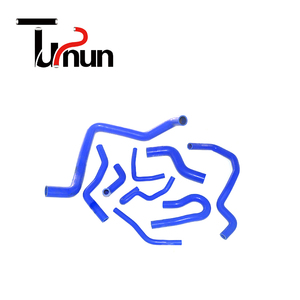 Bộ ống dẫn nước làm mát bằng silicon của nhà sản xuất, màu đen, dịch vụ gia công tùy chỉnh cho <span class=keywords><strong>Honda</strong></span> Civic D15B/EK3 96-98, 9 chi tiết - Product Image 5