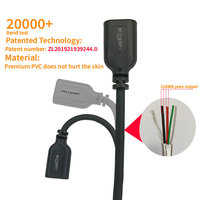 Hochwertiges reines Kupfer 480 Mbit/s Super Transfer-Datenkabel USB-Lade verlängerung kabel Anti-Interferenz-USB-Kabel für Iphone
