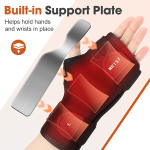 Muñequera Térmica con Control Magnético, Terapia de Calor de 3 Zonas para Alivio del Dolor Articular, Distensiones y Tenosinovitis, Guante de Fisioterapia - Product Image 2
