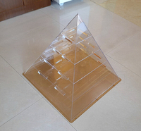 Großhandel 4mm Klar Plexiglas/Acryl/Kunststoff Pyramide Für Kuchen
