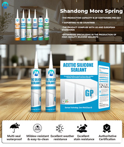 Adesivo Sigillante Siliconico Impermeabile per Giunti di Marmo e <span class=keywords><strong>Piastrelle</strong></span>, Struttura Resistente all'Acqua, Adesivo GP Super Forte - Product Image 2