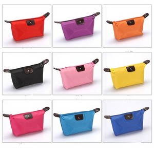 Customized Portable Cosmetic Bag Waterproof Zippered Storage Bag - Product Image 1