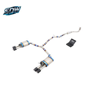 Tubo de <span class=keywords><strong>Escape</strong></span> de Acero Inoxidable Pulido Espejo para <span class=keywords><strong>Audi</strong></span> A3 A4 A5 Q5 <span class=keywords><strong>SQ5</strong></span> Q7 Q8 SQ8 RS Q8 Sistema de <span class=keywords><strong>Escape</strong></span> Deportivo con Sonido - Product Image 6