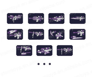 Nouveau best-seller : <span class=keywords><strong>Lanceur</strong></span> de balles souples en EVA à déformation automatique pour l'extérieur/l'intérieur, meilleur cadeau, modèle de pistolet jouet DIY pour garçon - Product Image 5