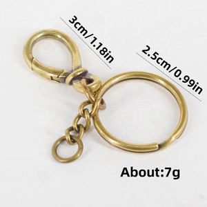 Etal Crafts-colgante de León de latón, llavero de León - Product Image 5