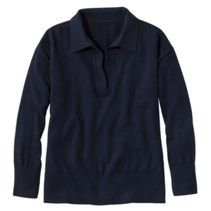 <span class=keywords><strong>Pull</strong></span> en cachemire tricoté à col polo, design personnalisé, pour femme - Product Image 3