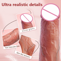 Tragbare Perlen-Massage-Dildo-Hüllen für Frauen mit Fernbedienung zur Klitorisstimulation und Orgasmus
