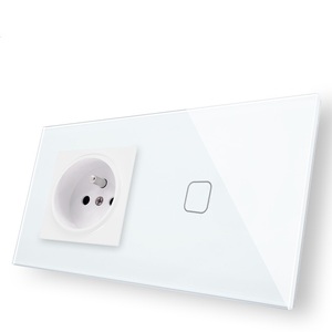 <span class=keywords><strong>Prise</strong></span> <span class=keywords><strong>murale</strong></span> en verre avec interrupteur CNSKOU, prix bas, certifiée CE/RoHS UKCA, double cadre, <span class=keywords><strong>prise</strong></span> allemande/européenne, charge rapide <span class=keywords><strong>USB</strong></span> - Product Image 5