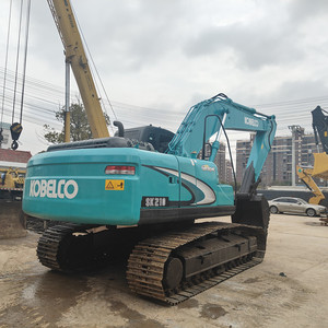 Excavadora Kobelco SK210 de 21 toneladas con cazo de excavación de 1.05m³ de capacidad, excavadora de cadenas Kobelco SK200 usada - Product Image 3