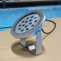 Projecteur latéral multifonctionnel étanche IP68 pour piscine YK-UW105 15x10W en acier inoxydable 316L DC24V 4000K, intensité réglable
