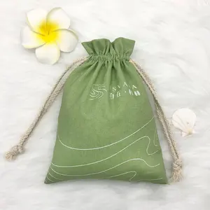 고품질 맞춤형 파우치 가방 Drawstring 로고 가방 크리스마스 선물 가방